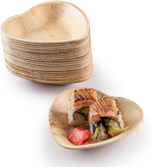 Plamleaf tableware